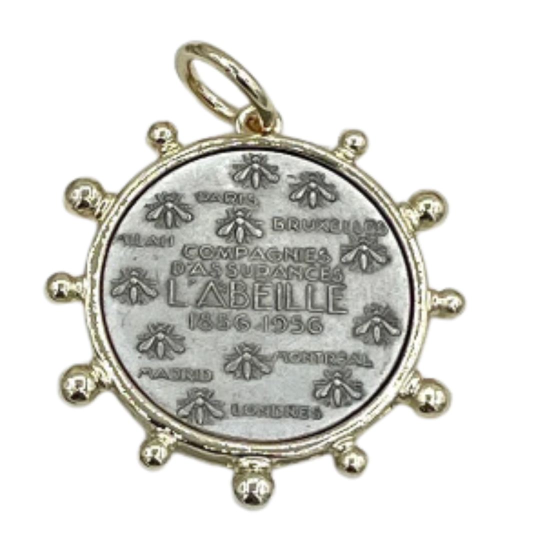 L'abielle Bee Coin Pendant