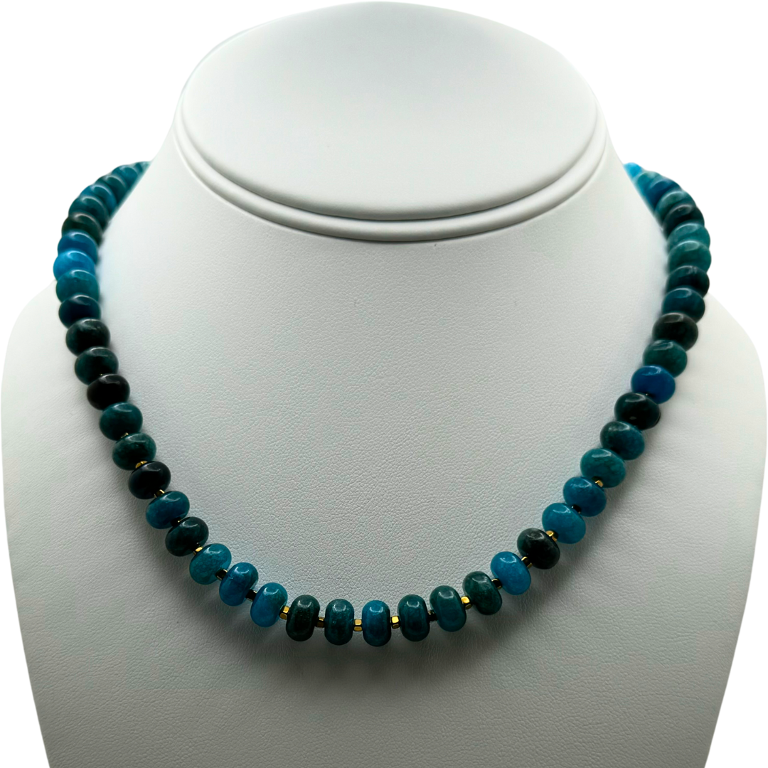 Shades of Teal Necklace