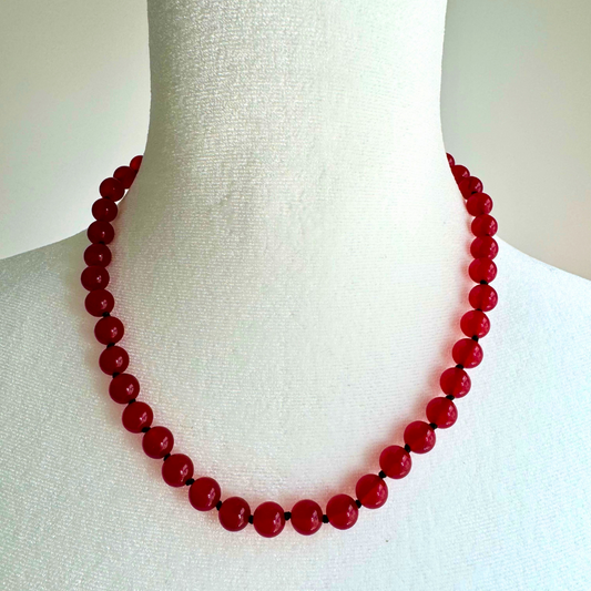 Paint the Town Red Necklace