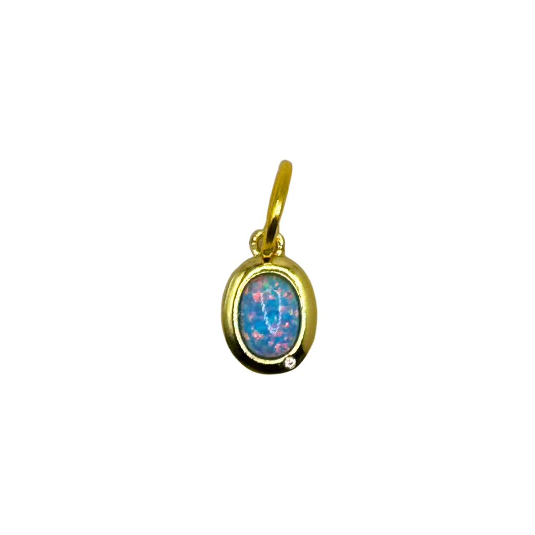 Blue Fire Opal Bauble