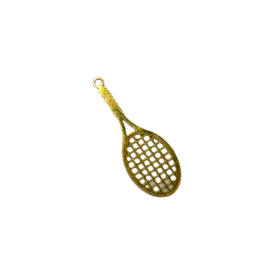 Tennis Racquet Charm