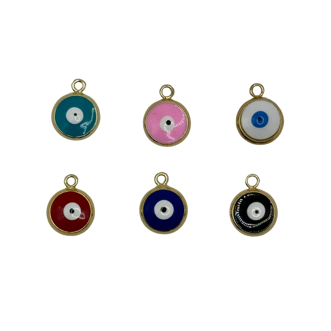 Enamel Evil Eye Charms